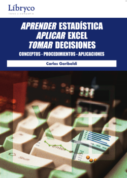 Aprender Estadística Aplicar Excel Tomar Decisiones